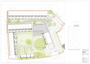 K1 site layout and plot numbers